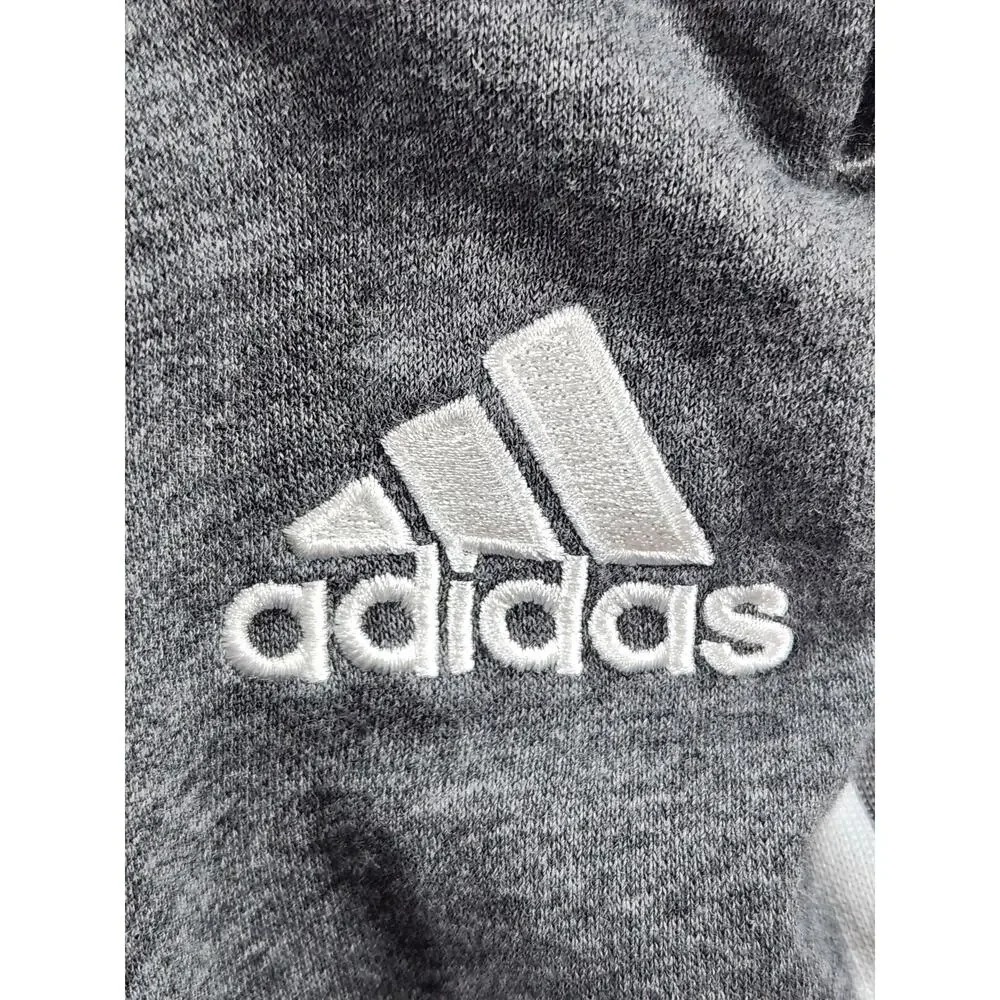 Adidas Men's Gray 3-Stripes Jogger Sweatpants Size S